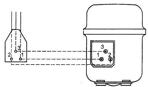 Схема подключения компрессора холодильника  подробная информация о том, где находится Проверка работоспособности, запуск двигателя Как подключить компрессор к холодильнику с конденсатором и напрямую без реле