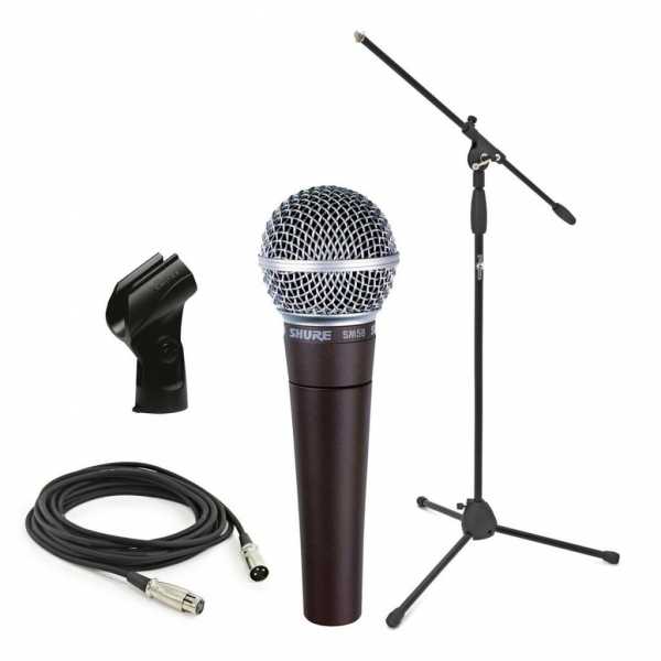 Микрофон shure sm58: характеристики и обзор :: syl.ru