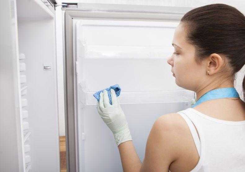 Средства для мытья холодильника внутри от запаха: обзор продукции для удаления загрязнений и устранения неприятных ароматов