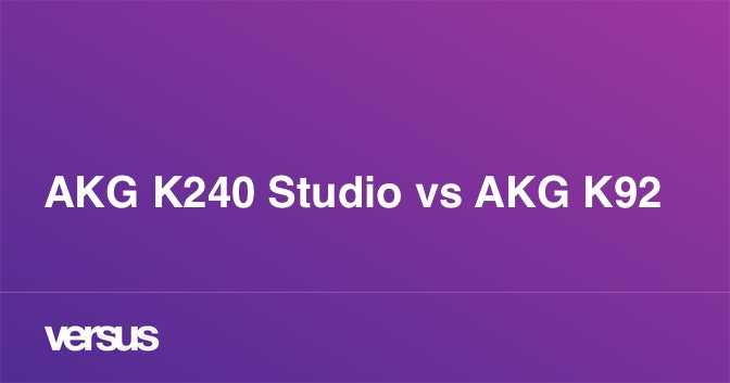 AKG K 92 - короткий, но максимально информативный обзор. Для большего удобства, добавлены характеристики, отзывы и видео.