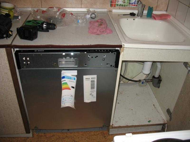 Как встроить посудомойку на 60 см — рекомендации для правильной установки, варианты встраивания