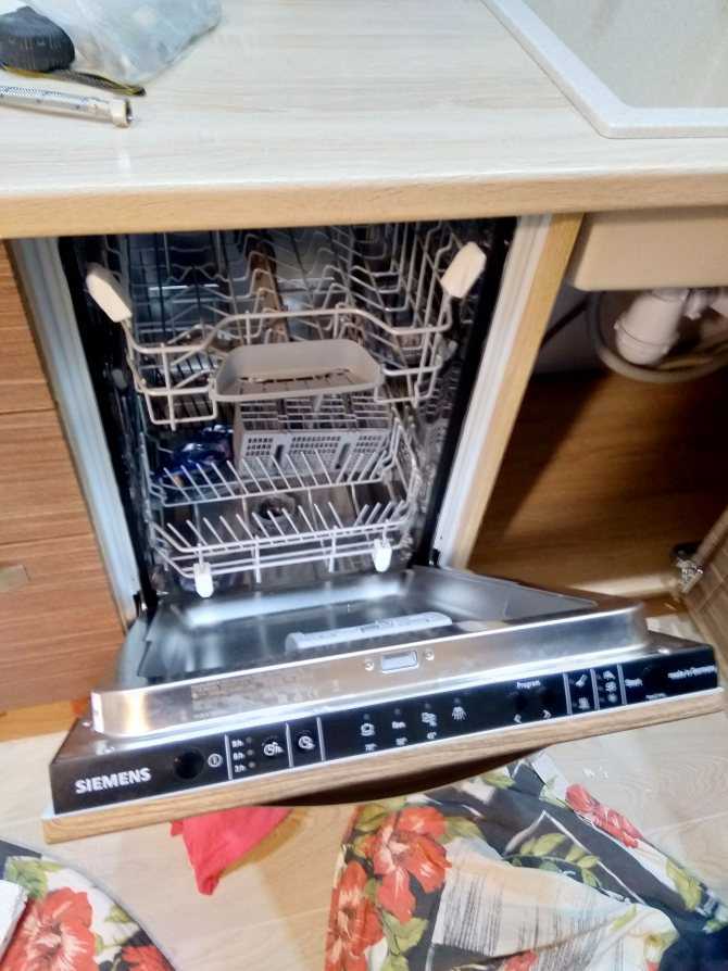 Правильный подход к установке встраиваемой посудомоечной машины
