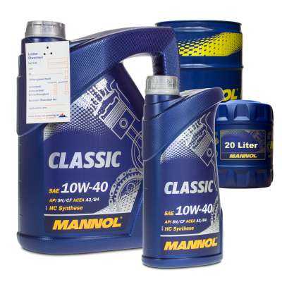 Обзор масла mannol classic 10w-40