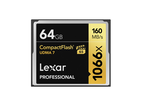 Lexar professional 1066x compactflash 256gb