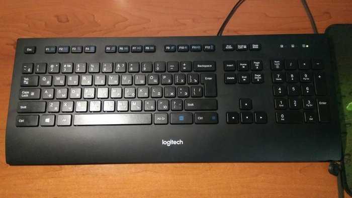 Клавиатура logitech classic k280e