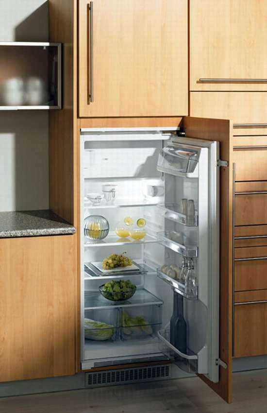 Можно ли встроить обычный холодильник в шкаф? не рекомендуем! и вот почему