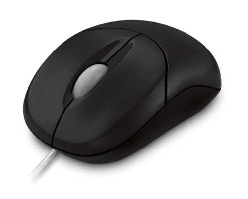 Мышь проводная microsoft compact optical mouse 500 black