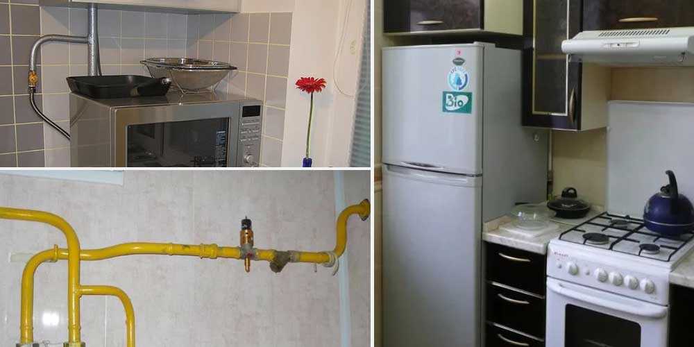 Можно ли ставить холодильник рядом с электрической или газовой плитой