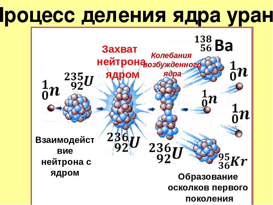 Реакция распада урана 235. Схема деления ядер урана 235. Процесс деления ядра урана схема. Схема реакции деления урана 235. Схема процесса деления урана-235.