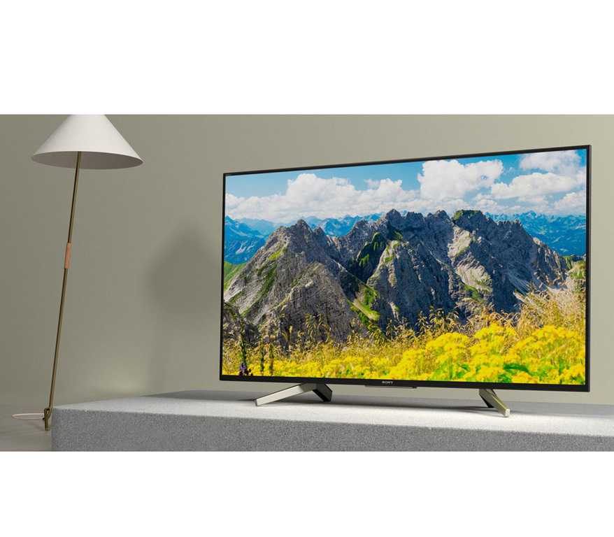 Тест sony kd-43xf8505: маленький телевизор для большой семьи