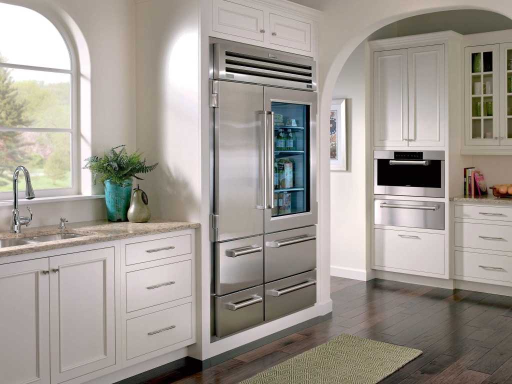 Шкаф под встроенный и обычный холодильник: как выбрать или сделать своими руками