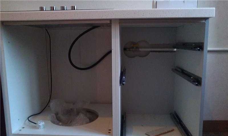 Установка духового шкафа в кухонный гарнитур - инструкция с фото