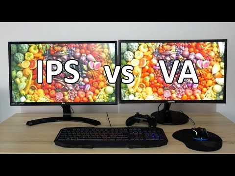Какая матрица для монитора лучше ips или va?