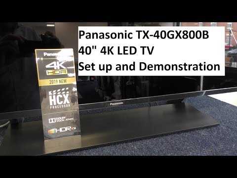 Panasonic tx-50jxr800 4к телевизор среднего уровня