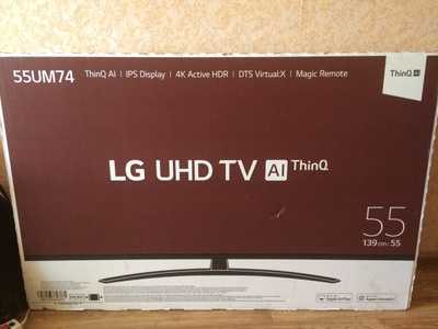 Обзор телевизора lg  55um7450 (55um7450pla)