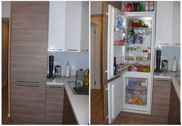 Как рассчитать фасады для встроенного холодильника - дневник строителя pilonstroy.ru
