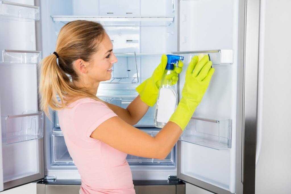 Как помыть холодильник уксусом: можно ли чистить этим средством, с чем смешать и как правильно провести чистку?