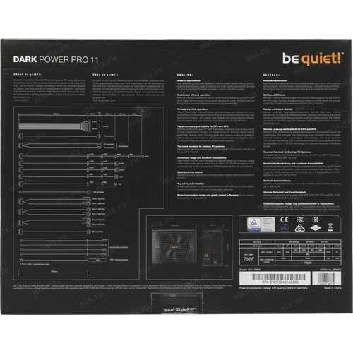 Be quiet! dark power pro 11 650w отзывы